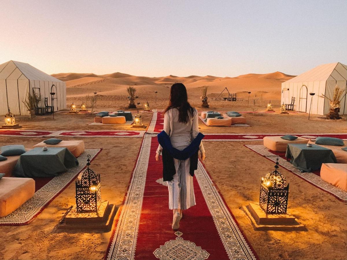 Authentic Desert Luxury Camp Merzouga Bagian luar foto