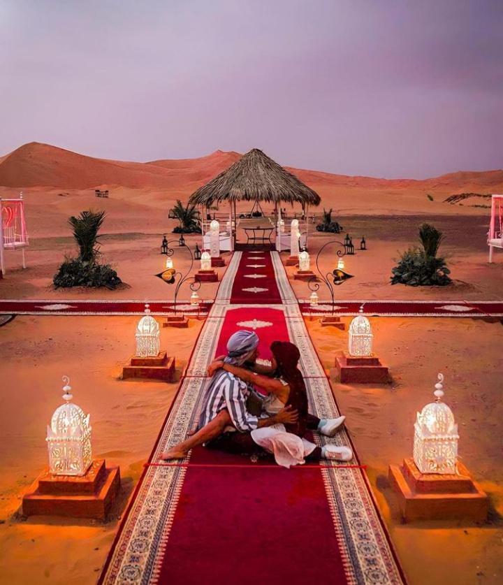 Authentic Desert Luxury Camp Merzouga Bagian luar foto
