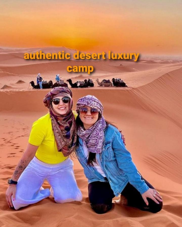 Authentic Desert Luxury Camp Merzouga Bagian luar foto