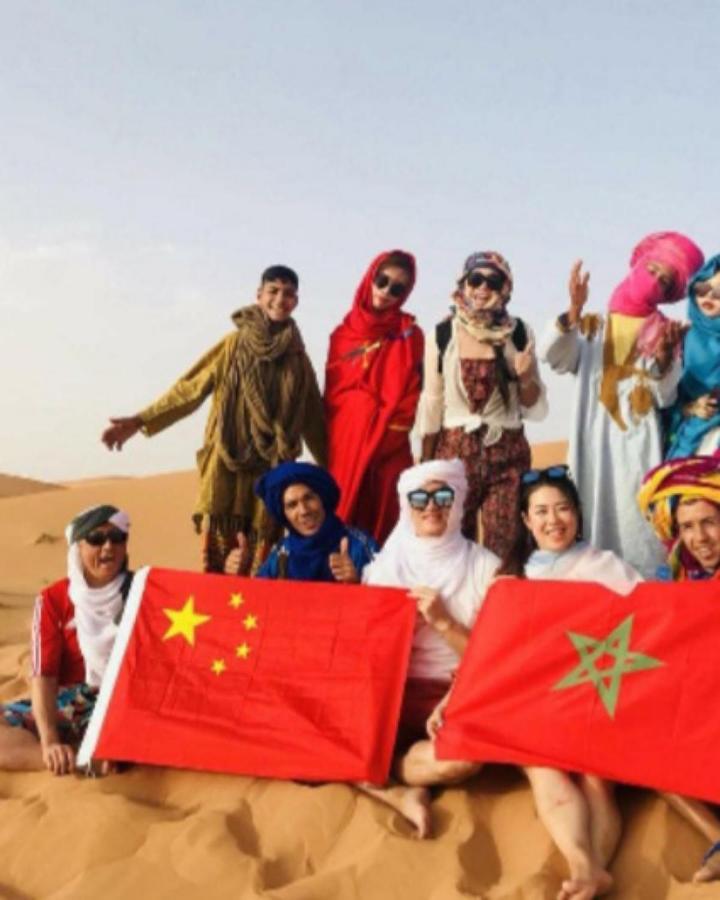 Authentic Desert Luxury Camp Merzouga Bagian luar foto